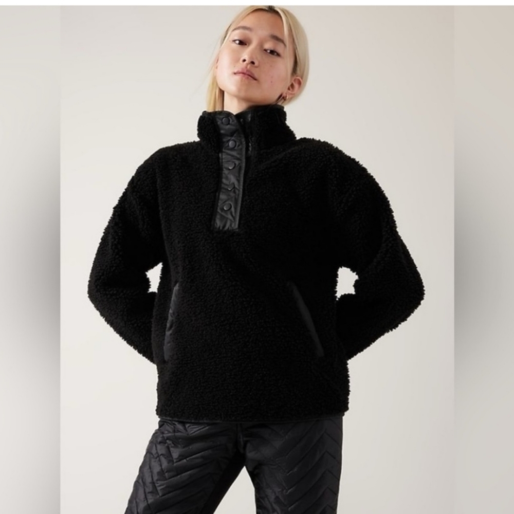 Athleta CLOUD FLEECE Sherpa Pullover